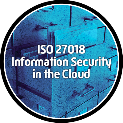ISO 27018 badge
